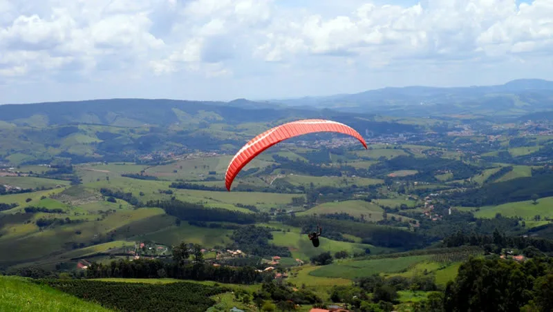 Parapente sobre Socorro